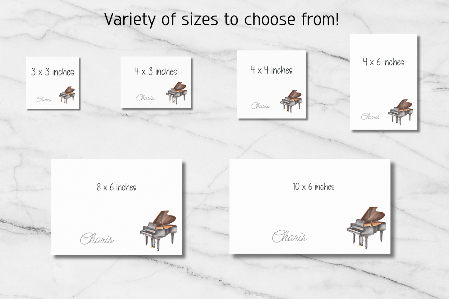Piano — Custom Post-it® Note Pads