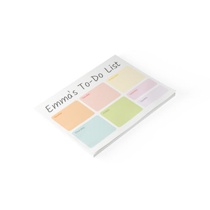 Weekly Planner — Custom Post-it® Note Pads