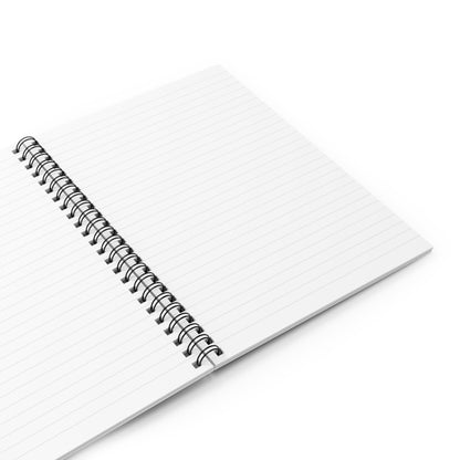 Bowling Ball Spiral Notebook - Personalized, Ruled Line Pages, Document Pocket