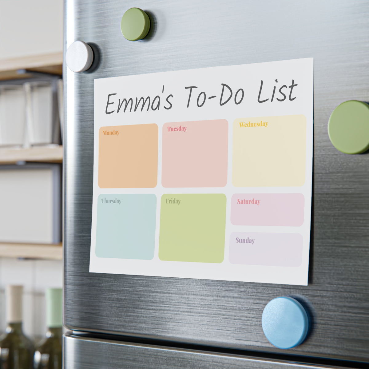 Weekly Planner — Custom Post-it® Note Pads