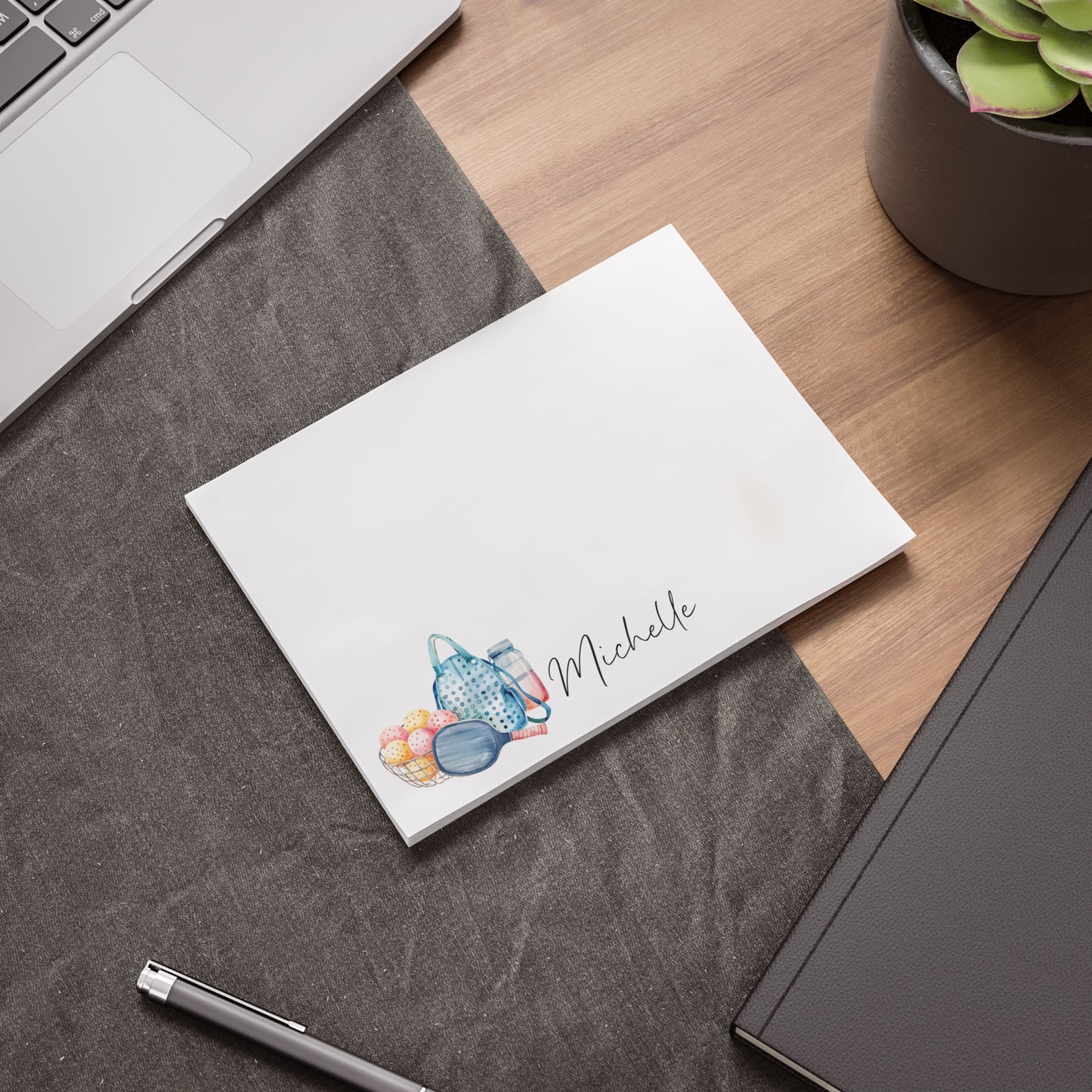 Pickleball Themed — Custom Post-it® Note Pads