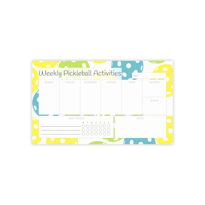 Pickleball Weekly Planner — Custom Post-it® Note Pads