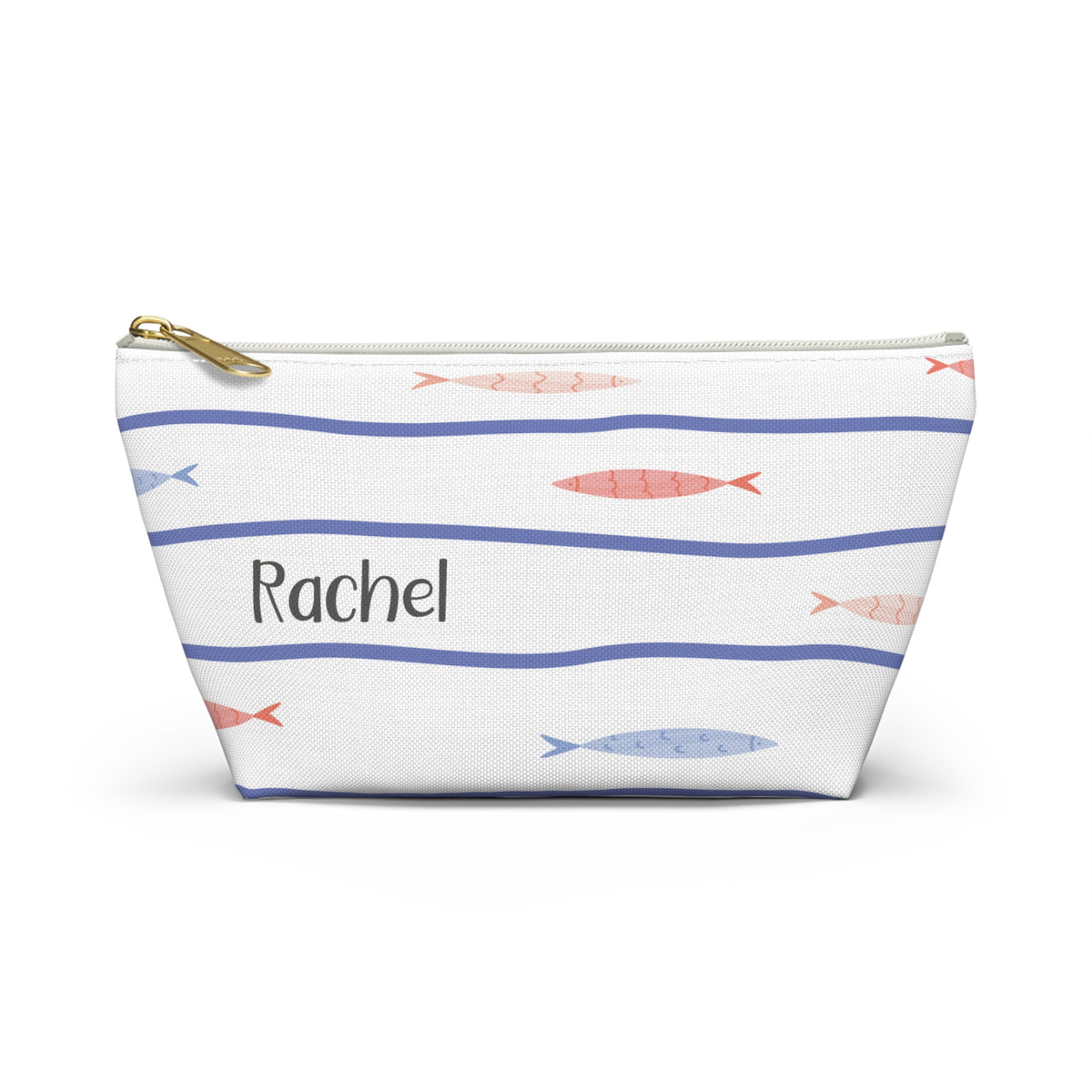 Cute Fish — Personalized Accessory Pouch | 2 Size Options