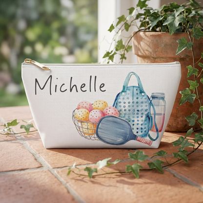 Pickleball Collection — Personalized Accessory Pouch | 2 Size Options