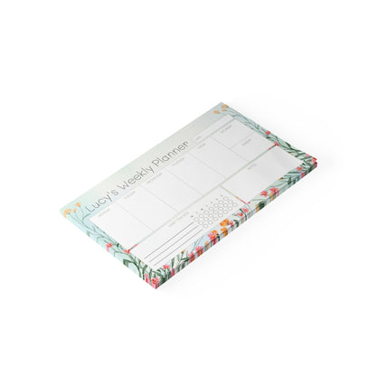 Floral Weekly Planner — Custom Post-it® Note Pads