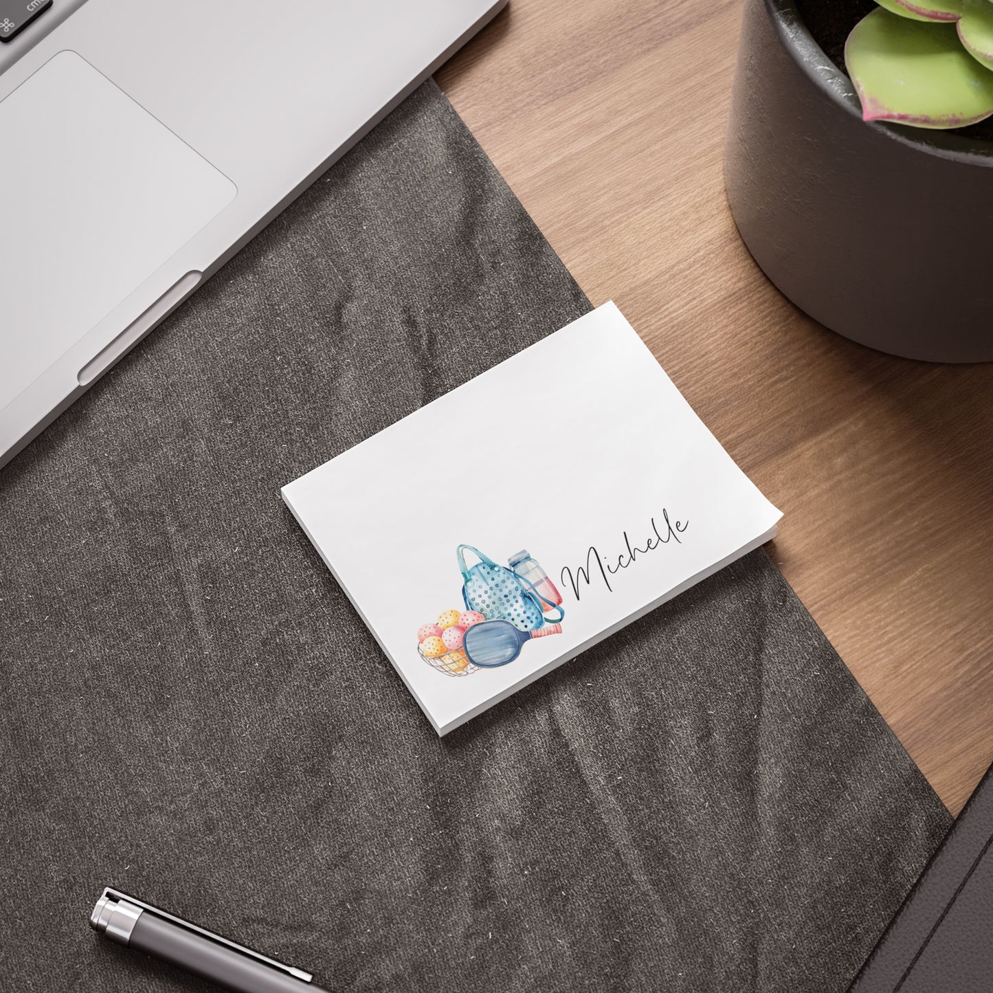 Pickleball Themed — Custom Post-it® Note Pads