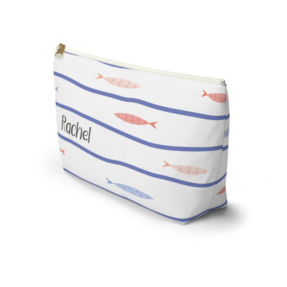 Cute Fish — Personalized Accessory Pouch | 2 Size Options