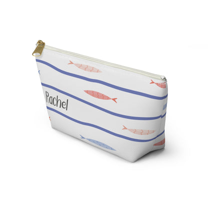 Cute Fish — Personalized Accessory Pouch | 2 Size Options