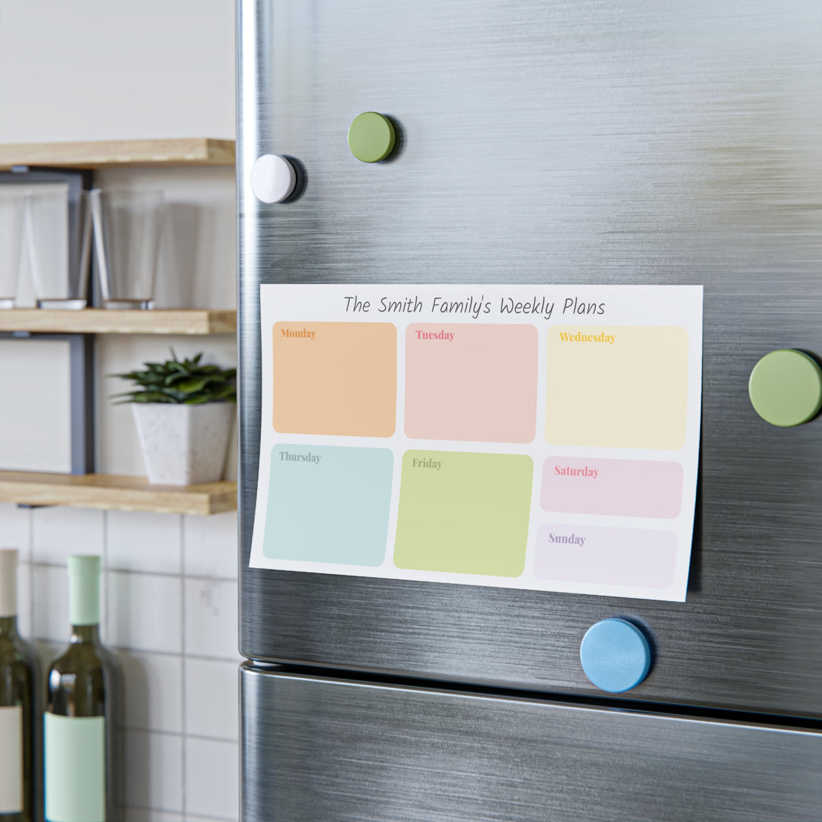Weekly Planner — Custom Post-it® Note Pads
